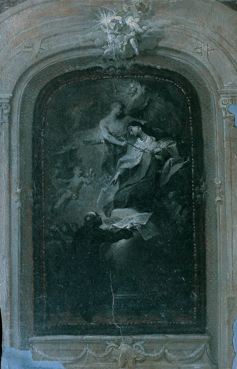 Design for et Theresa-alter av Franz Sigrist d. Ä.