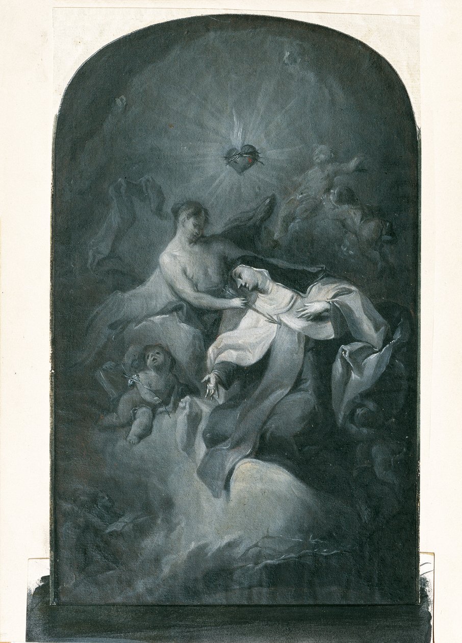 Design for et Theresa-alter av Franz Sigrist d. Ä.