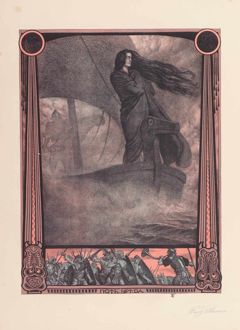 The Ring of the Nibelung, 1914. av Franz Stassen