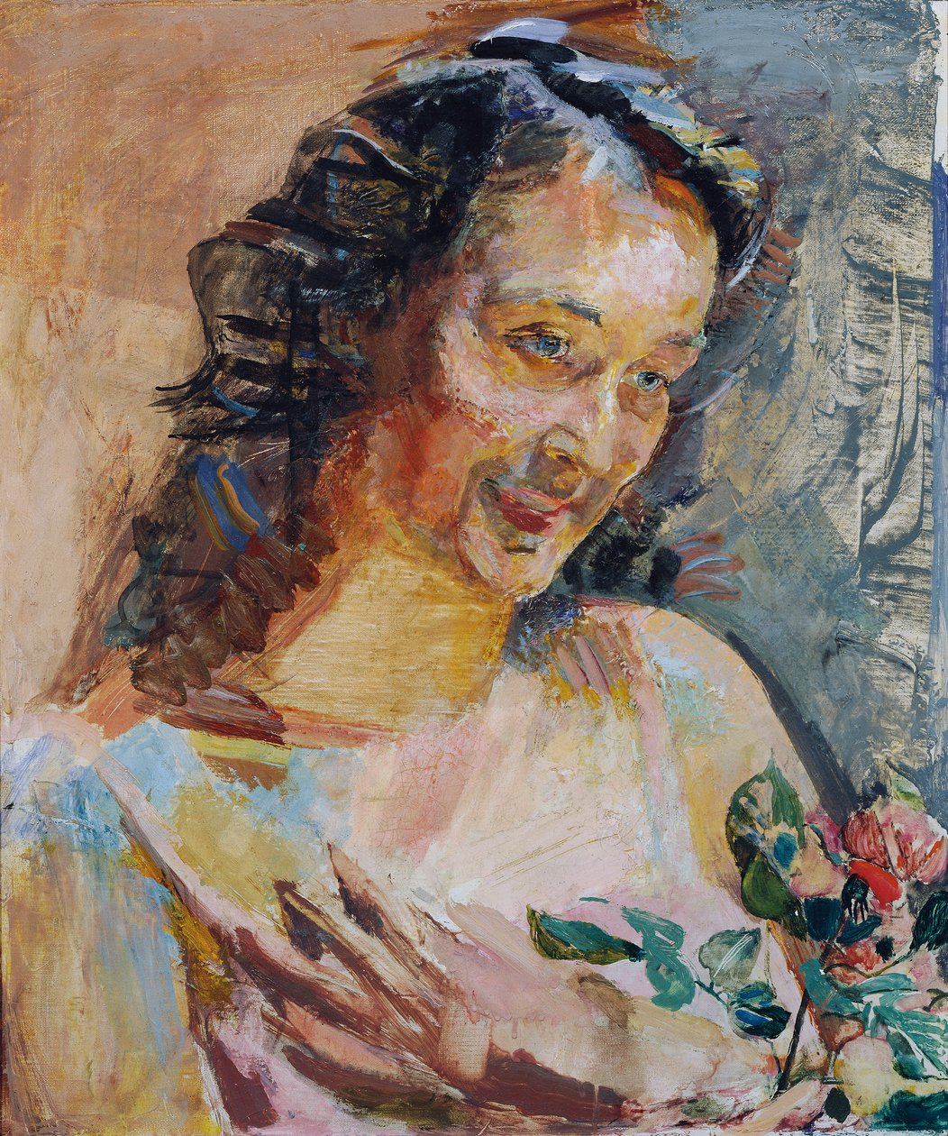 Stephanie Maurer ("Rose Picture") av Franz Wiegele