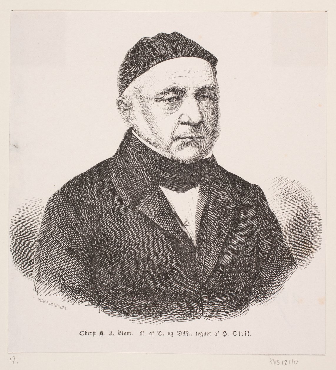 H. J. Blom av Franz Wilhelm Obermann