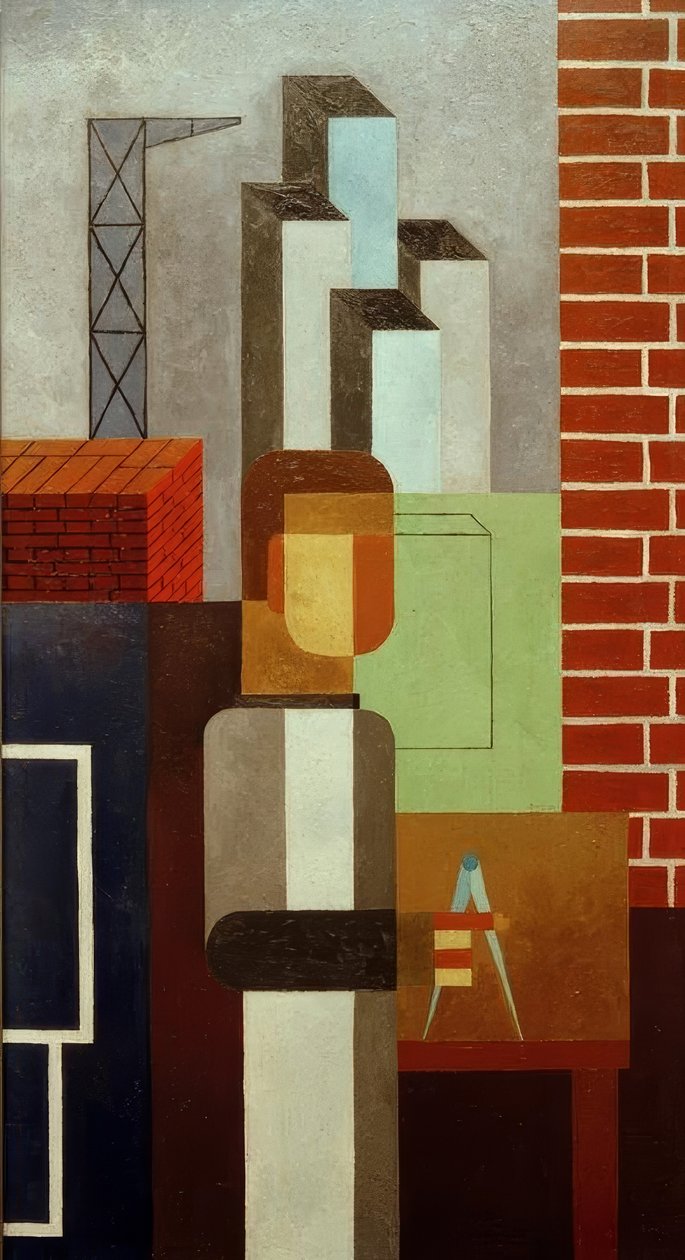 Arkitekten II av Franz Wilhelm Seiwert