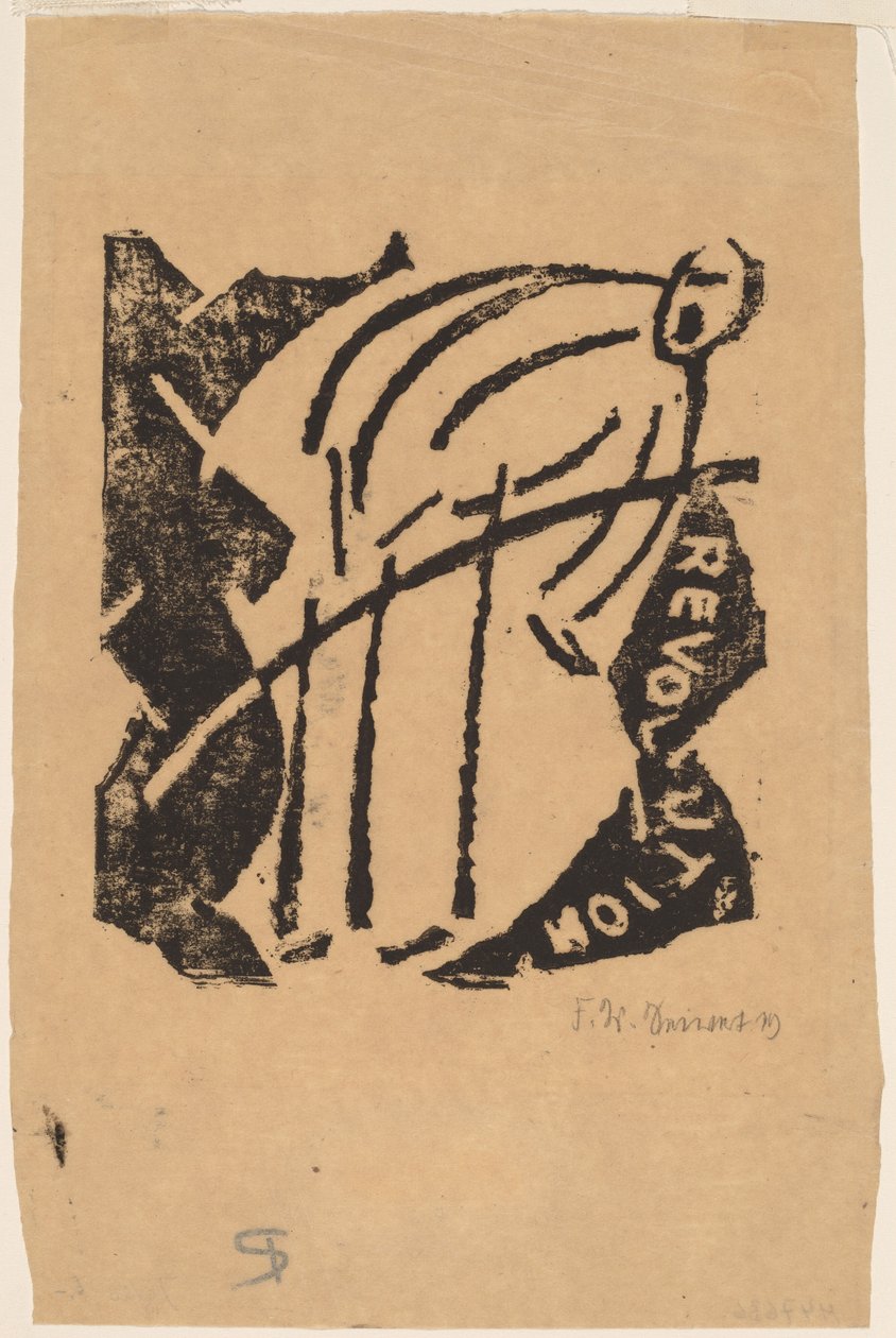Revolusjon av Franz Wilhelm Seiwert