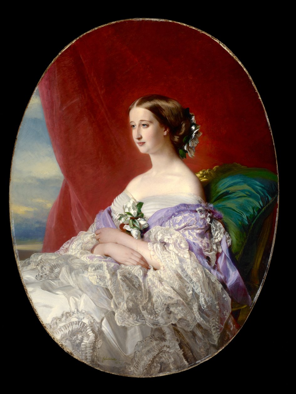 Keiserinne Eug? Nie, 1854 av Franz Xaver Winterhalter