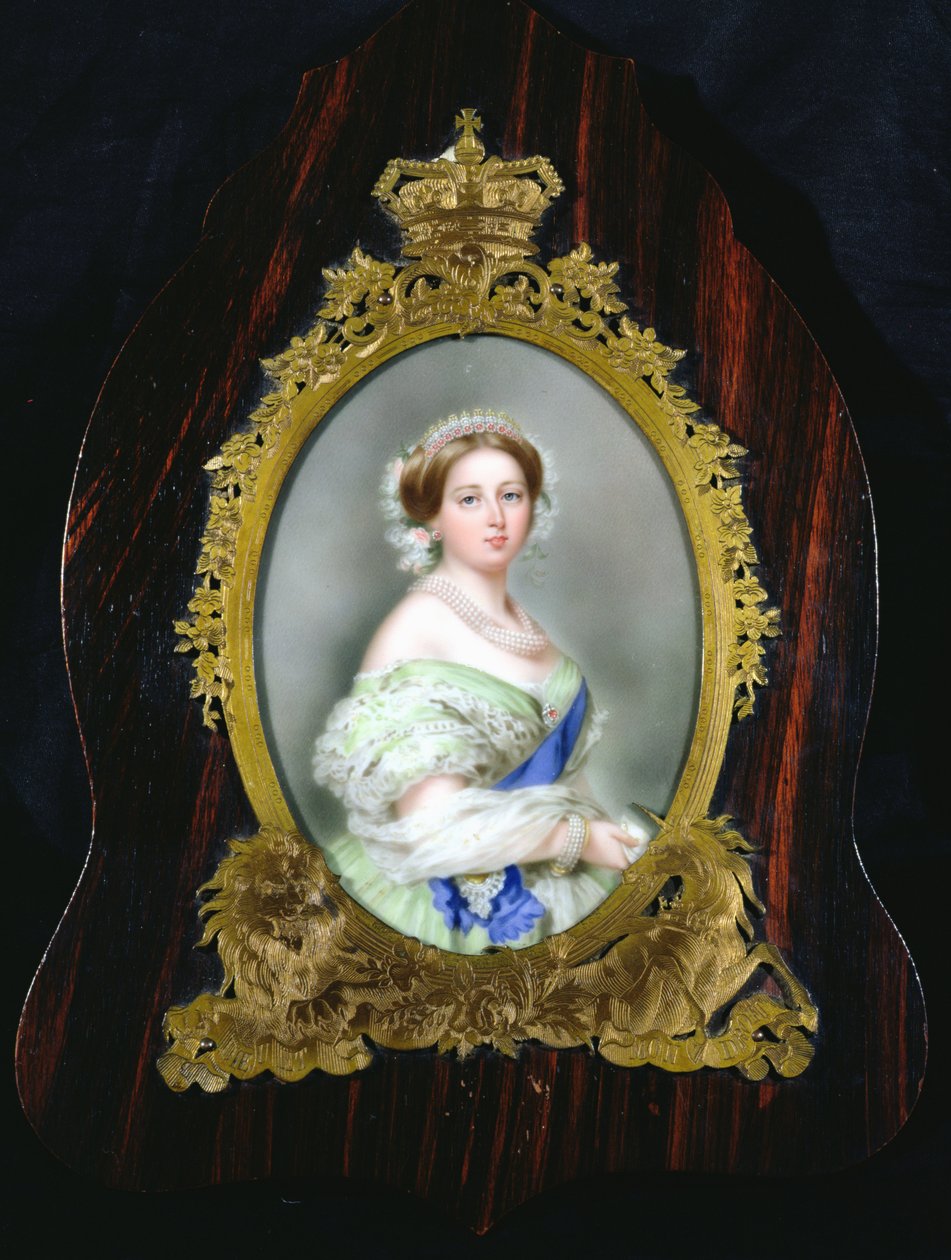 Dronning Victoria (1819-1901) av Franz Xaver Winterhalter