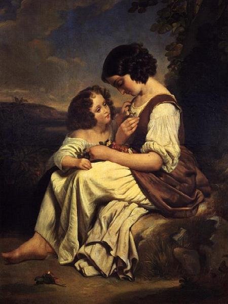 Favorittblomsten av Franz Xaver Winterhalter