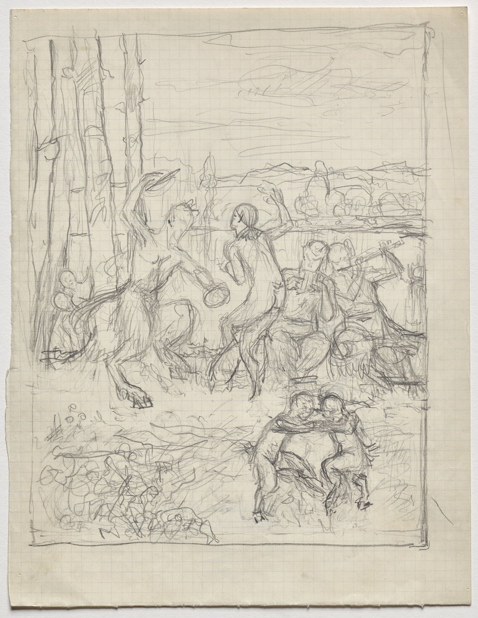 Faunenes dans av Franz von Matsch