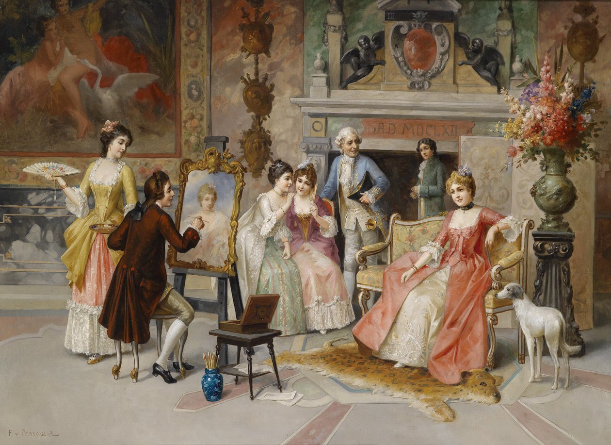Portrett av Franz von Persoglia