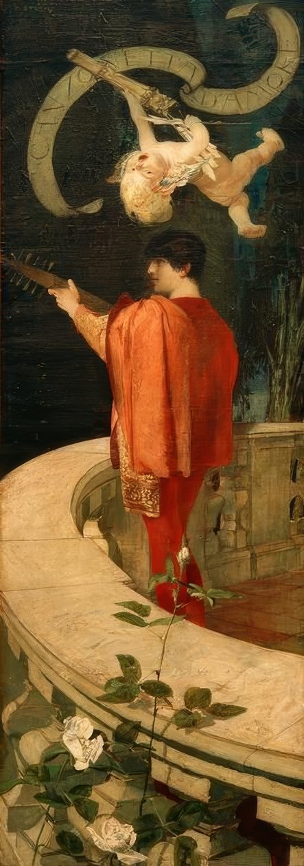 Kjærlighetssang av Franz von Stuck