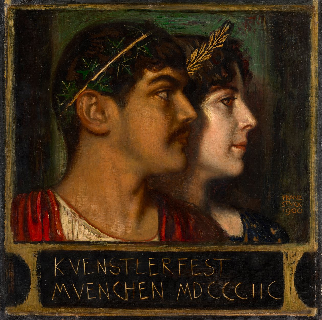 Franz og Mary Stuck av Franz von Stuck