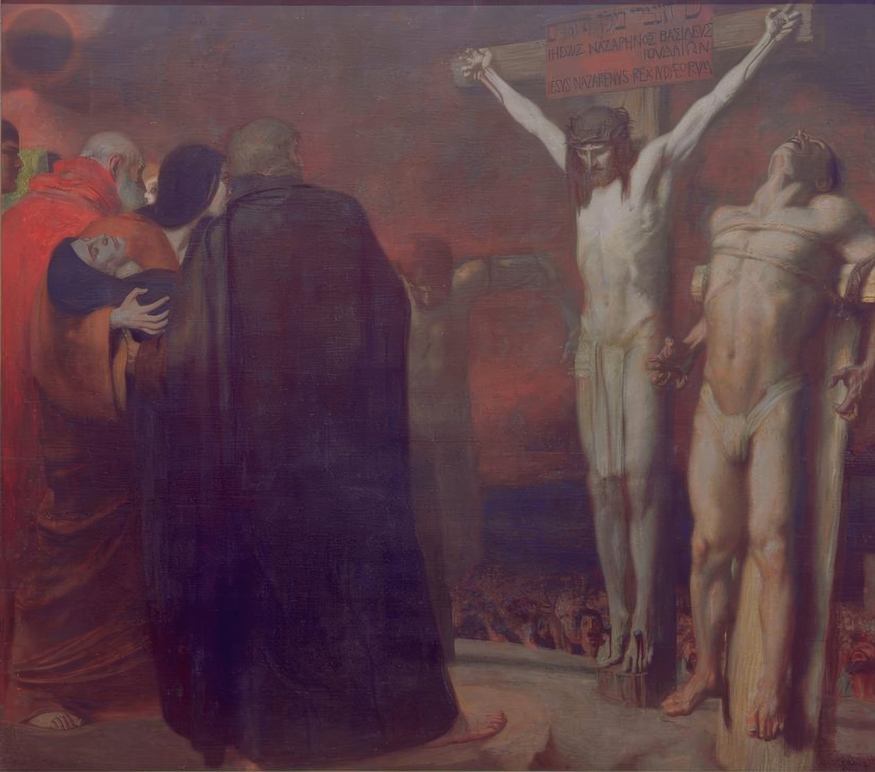 korsfestelse av Franz von Stuck