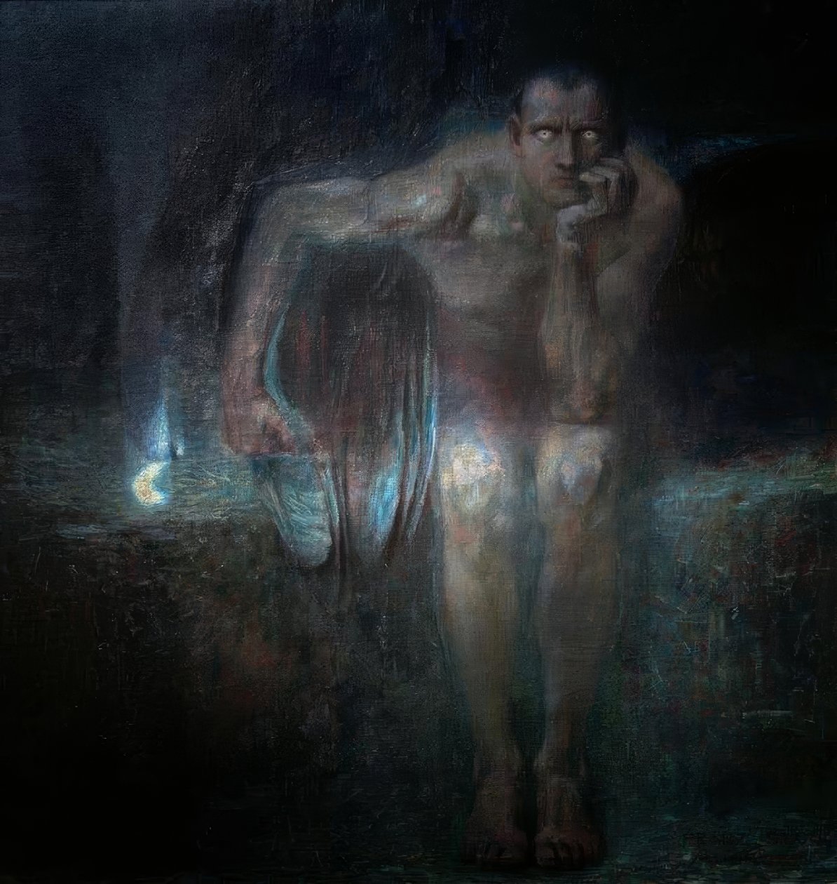 Lucifer av Franz von Stuck