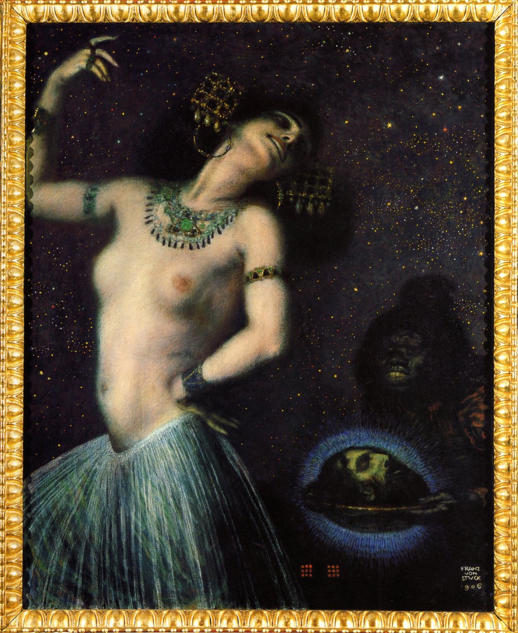 Salome, 1906 av Franz von Stuck