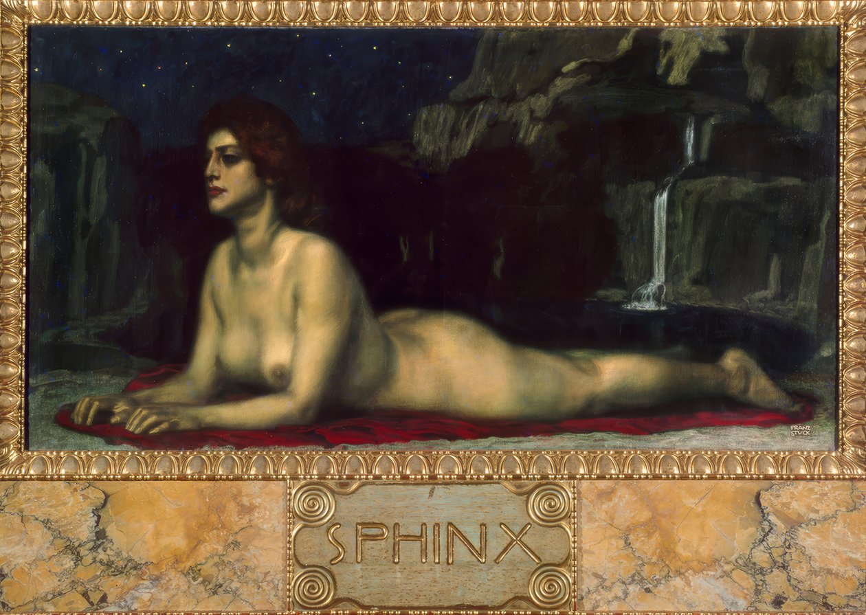 Sfinks av Franz von Stuck
