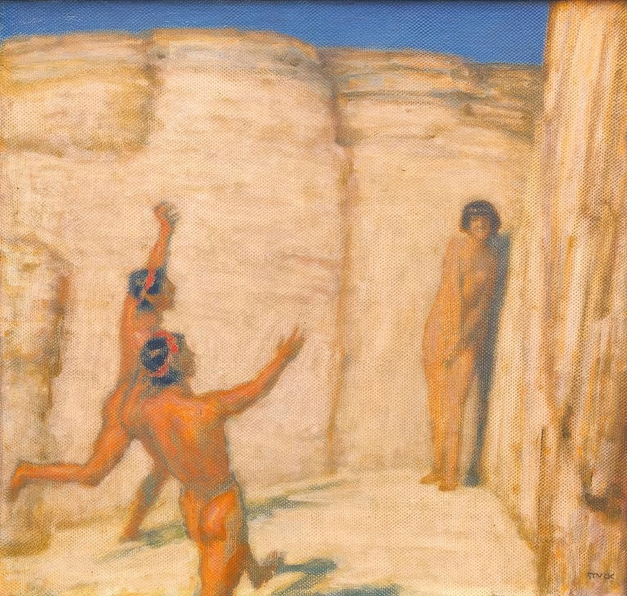løp av Franz von Stuck