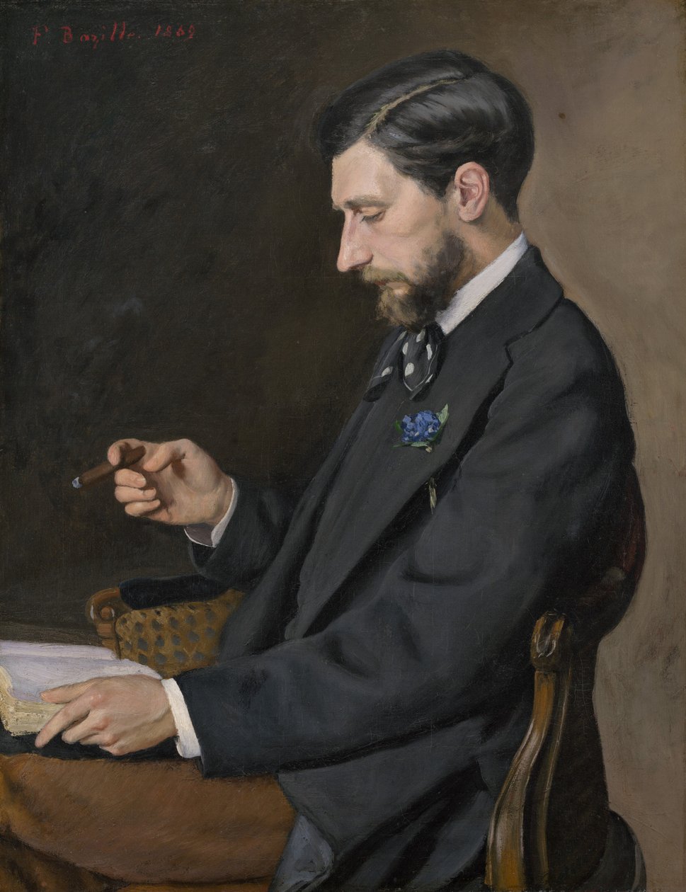 Edmond Master av Frédéric Bazille