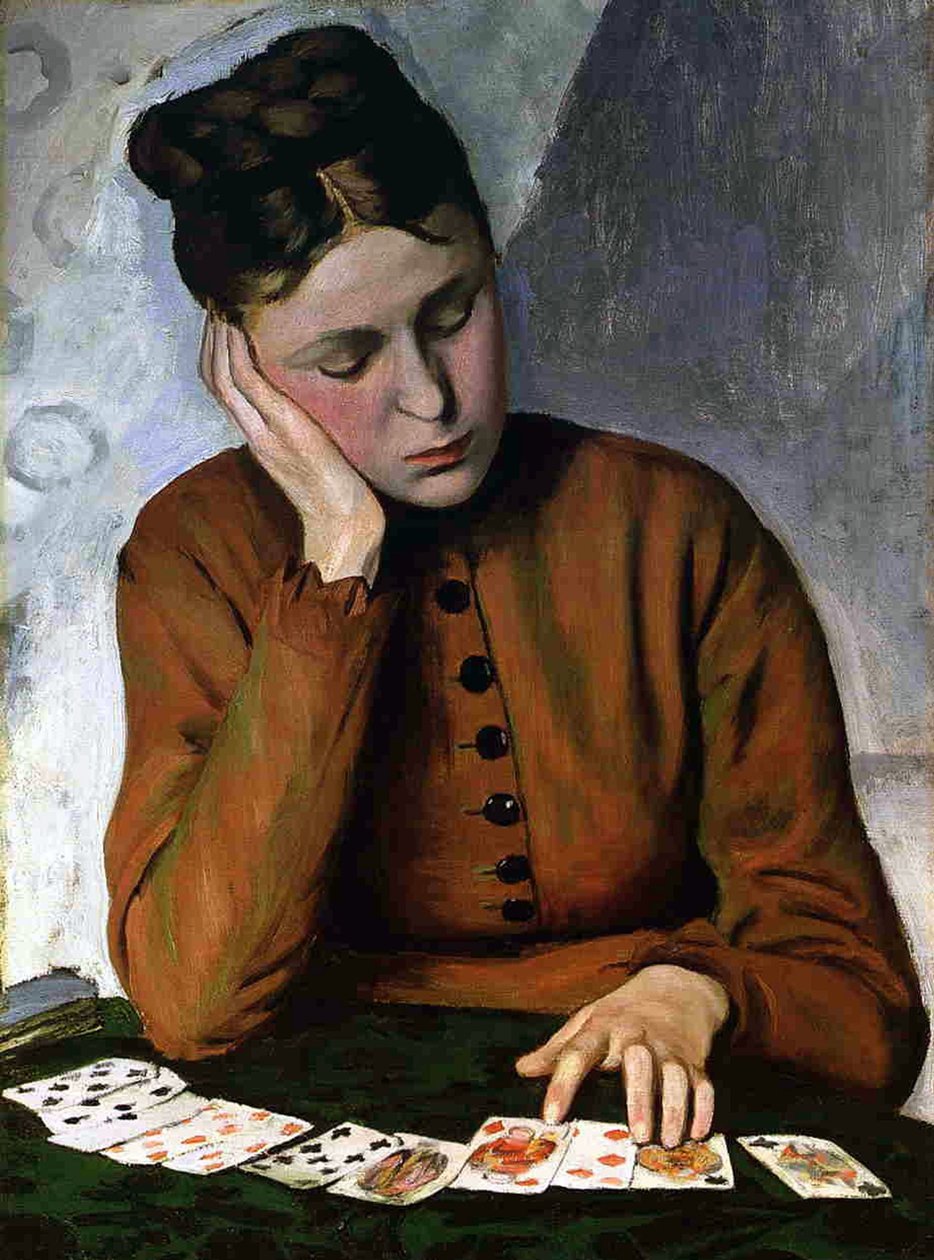 Spåmannen, 1869. av Frédéric Bazille