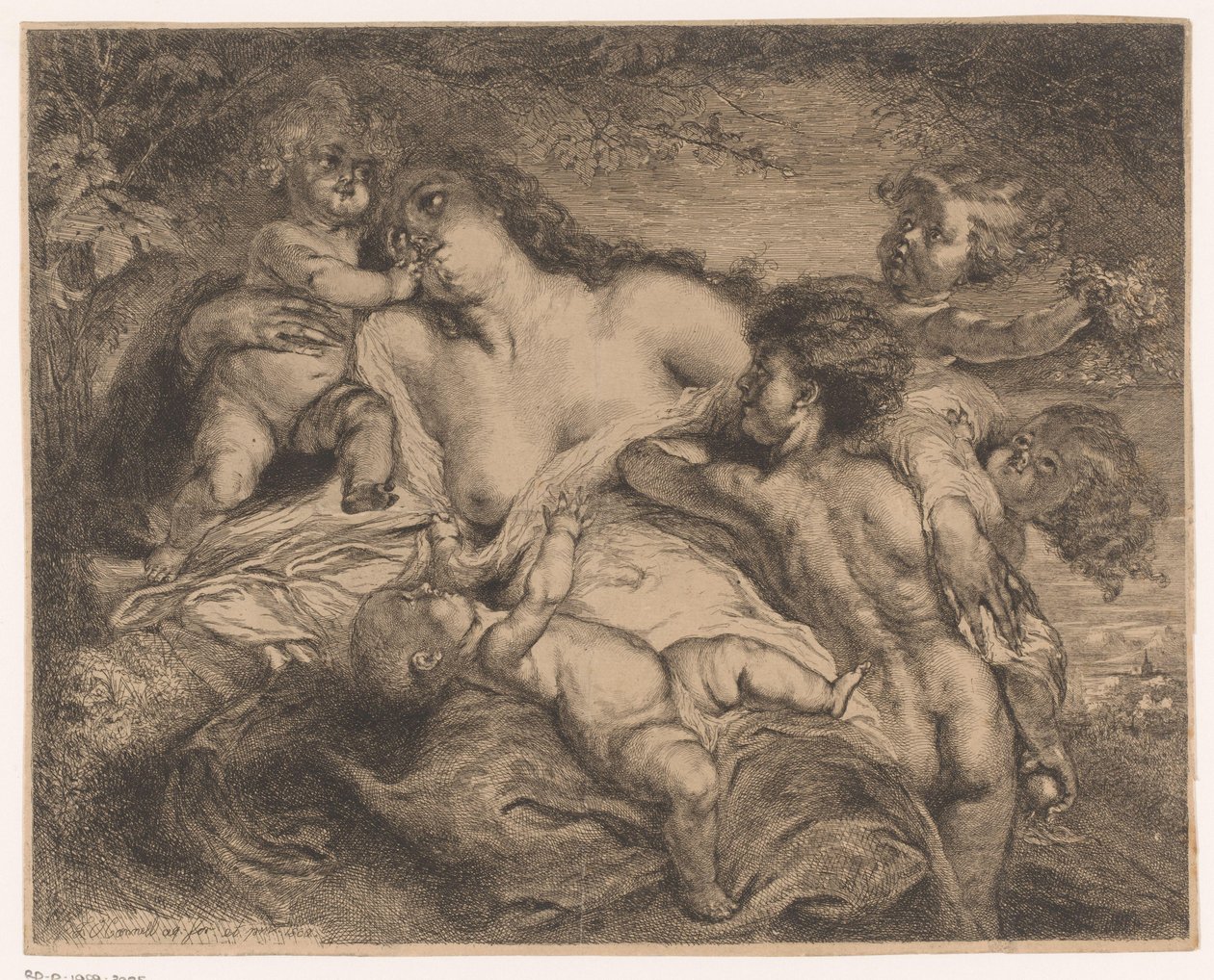 Kjærlighet (Caritas) av Frédérique Émile Auguste O