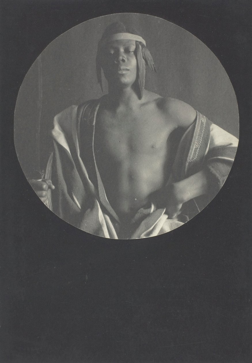 Etiopisk monark, 1897, trykt ca. 1902. av Fred Holland Day