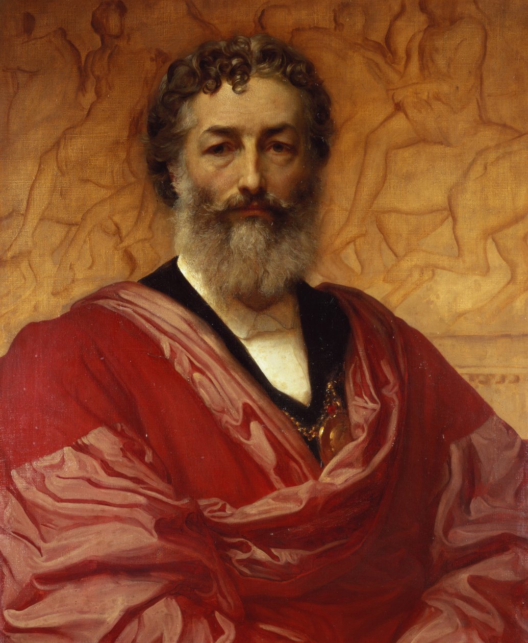 Selvportrett, 1880 av Frederic Leighton