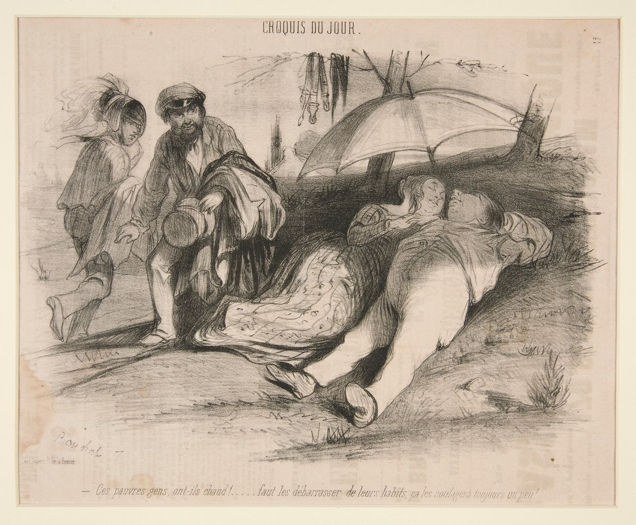 Disse stakkarene, er de varme! av Frederic Bouchot