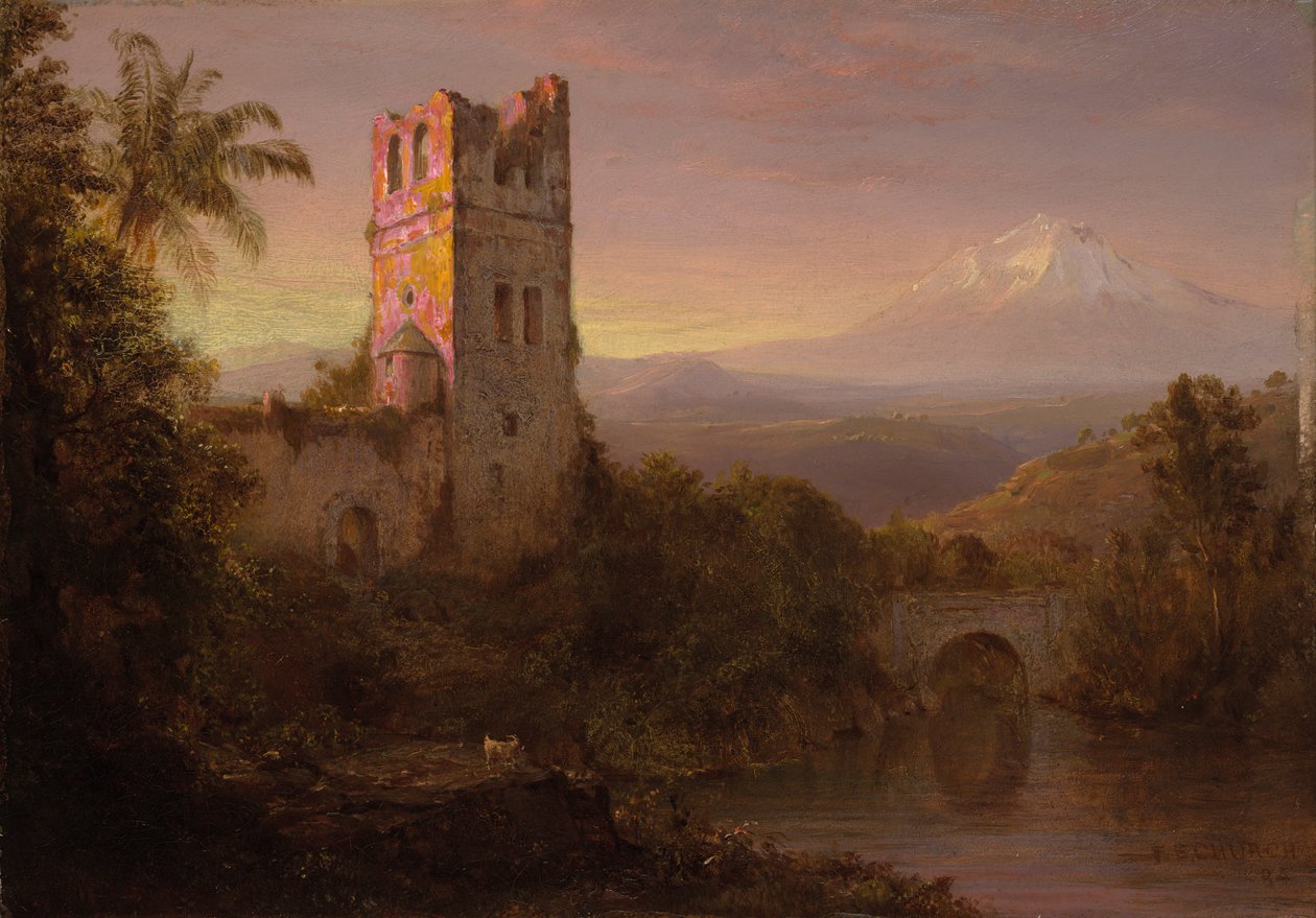Chimborazo-vulkanen av Frederic Edwin Church