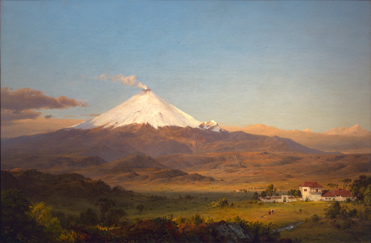Cotopaxi, 1855. av Frederic Edwin Church