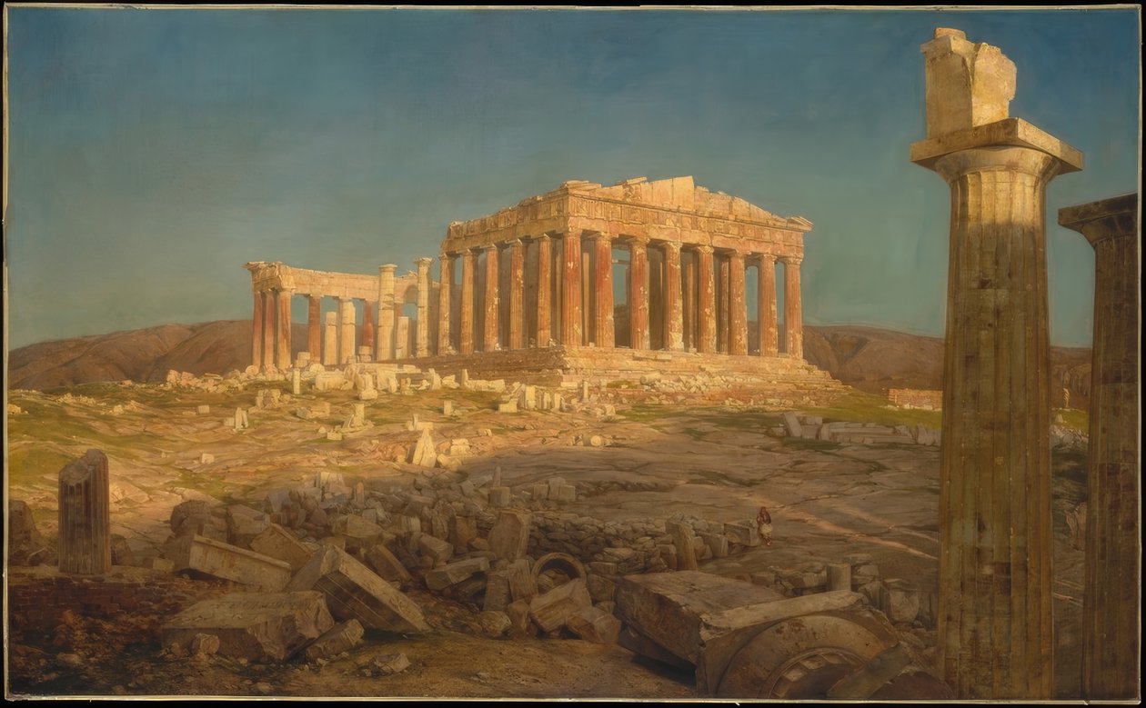 Parthenon av Frederic Edwin Church
