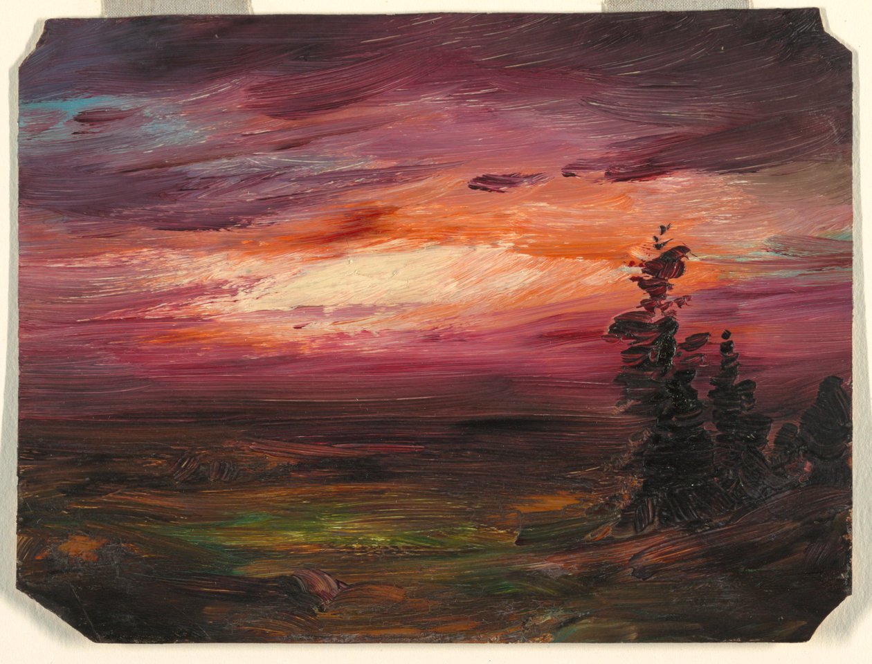 Kveldsskumring av Frederic Edwin Church