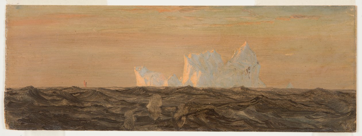 Isfjell av Frederic Edwin Church