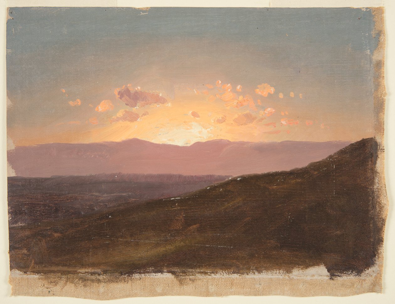 Ser over Hudson Valley av Frederic Edwin Church
