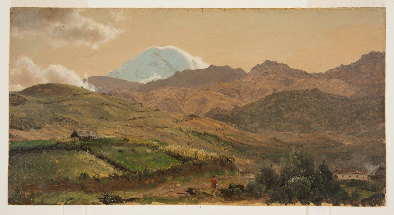 Mount Chimborazo, Ecuador av Frederic Edwin Church
