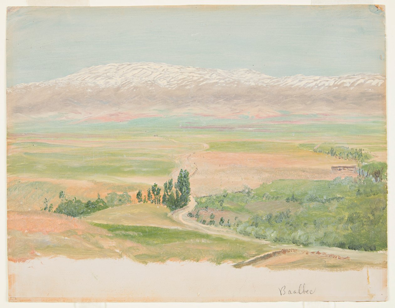 Fjell nær Baalbec av Frederic Edwin Church