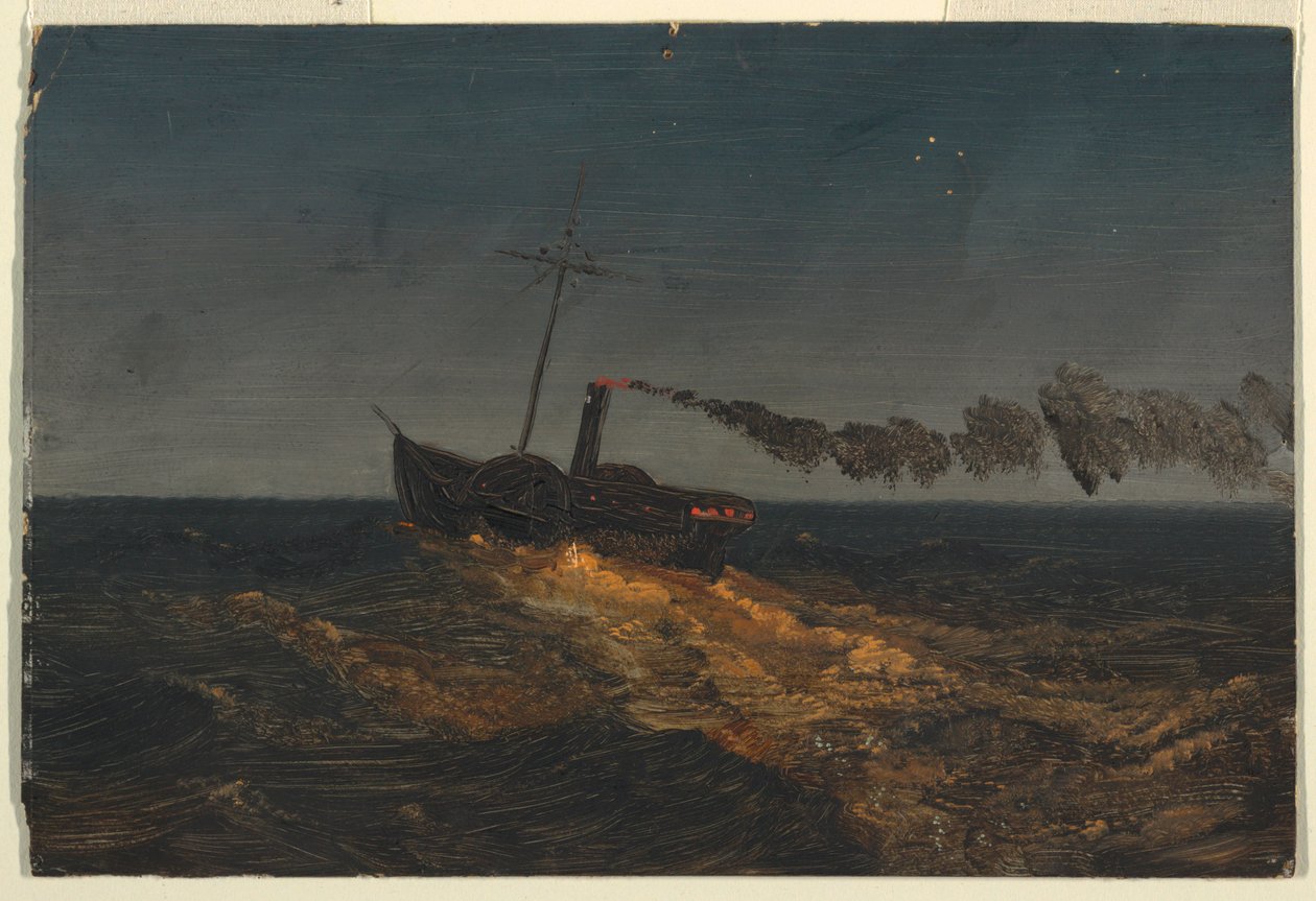 Rådamper i skumringen av Frederic Edwin Church
