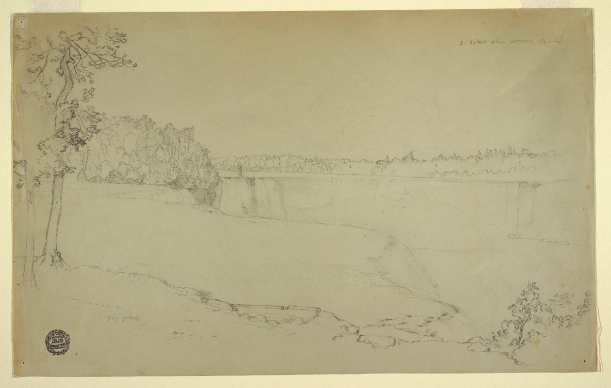 Studier. Niagarafallene. av Frederic Edwin Church