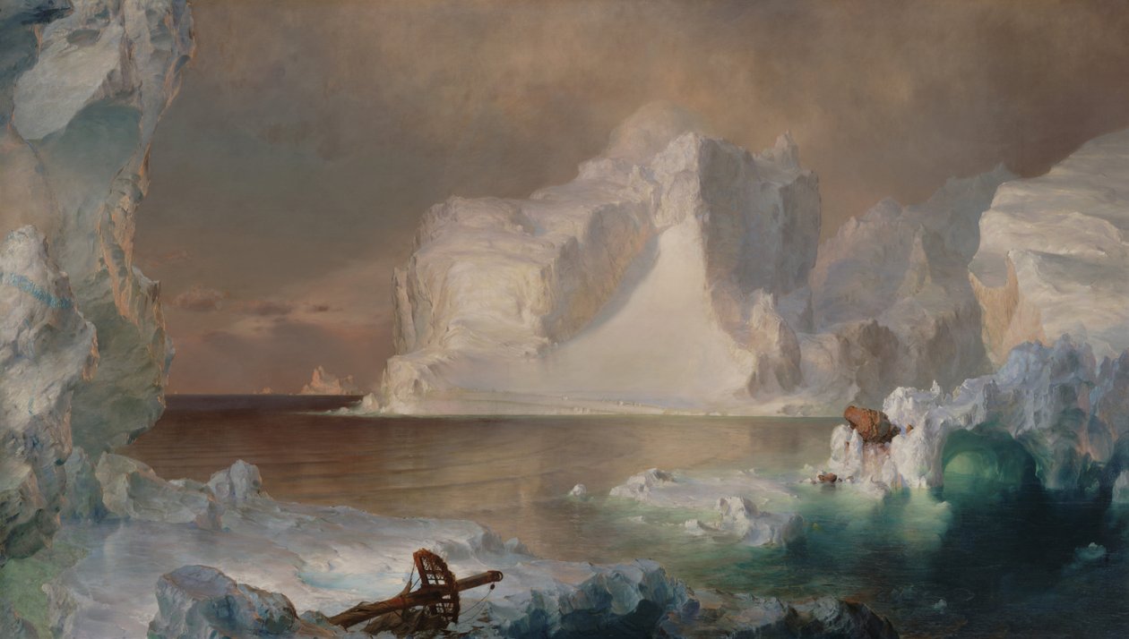 Isfjellene av Frederic Edwin Church