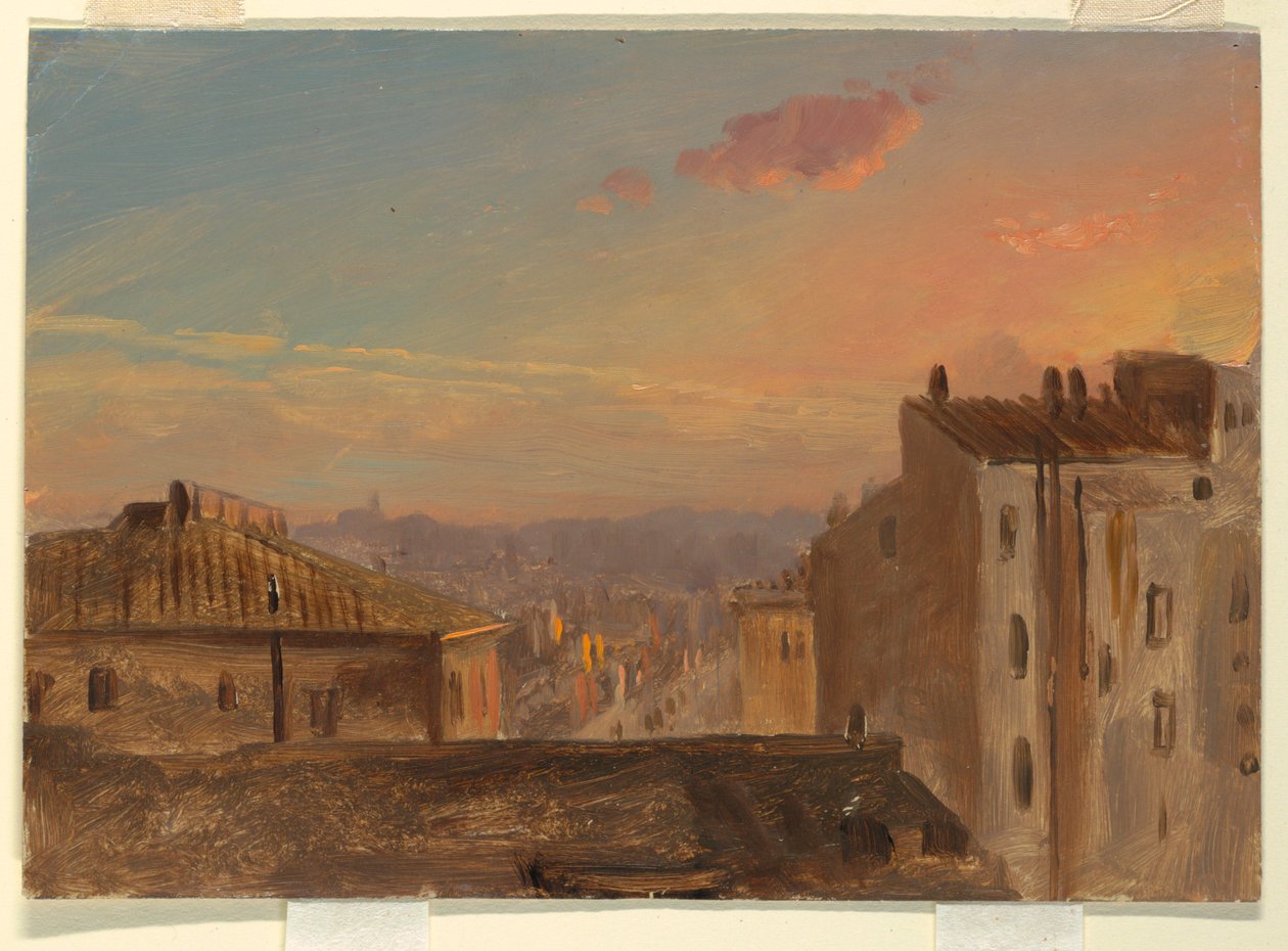 Utsikt over Roma av Frederic Edwin Church