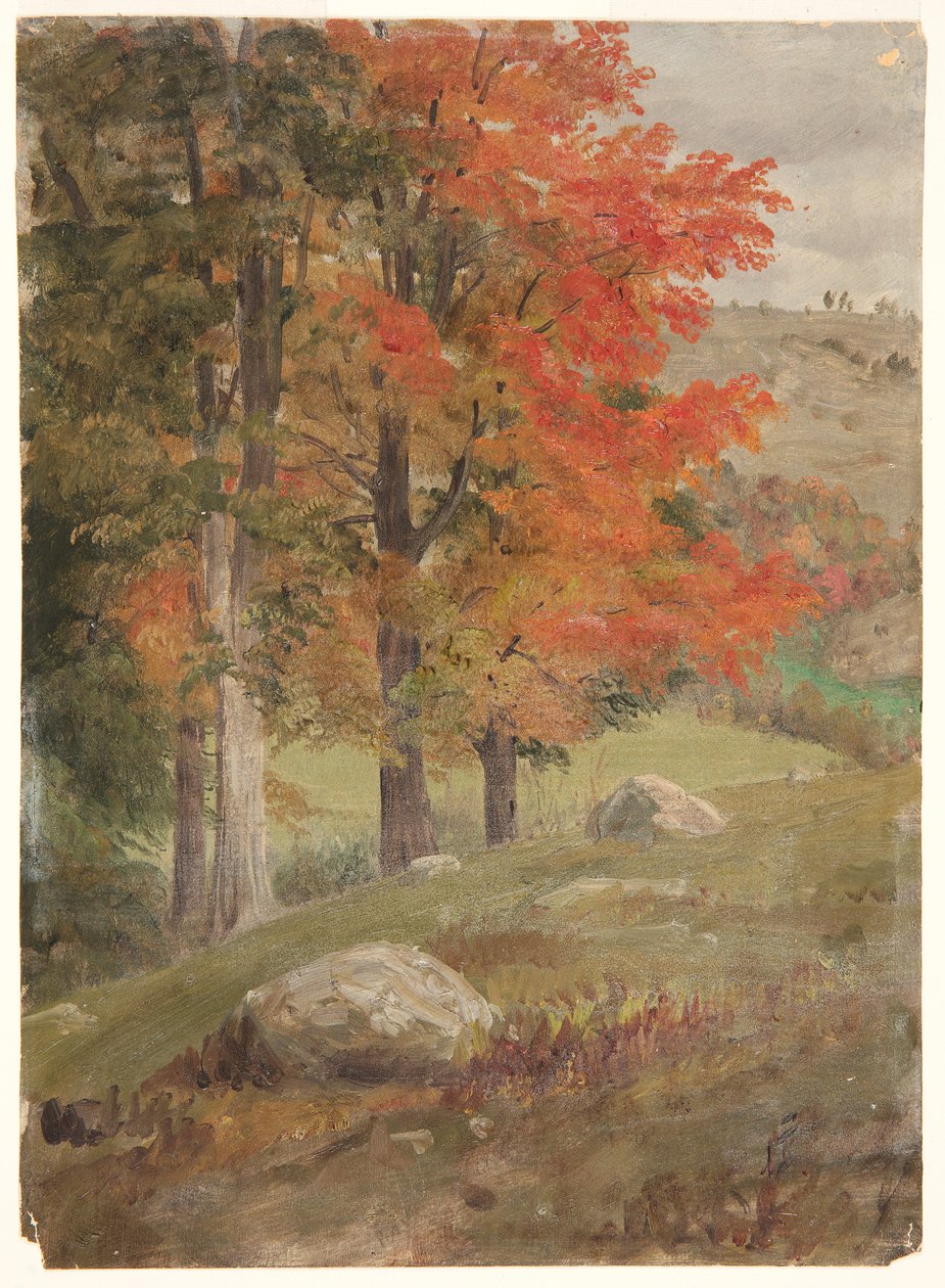 Skog om høsten av Frederic Edwin Church