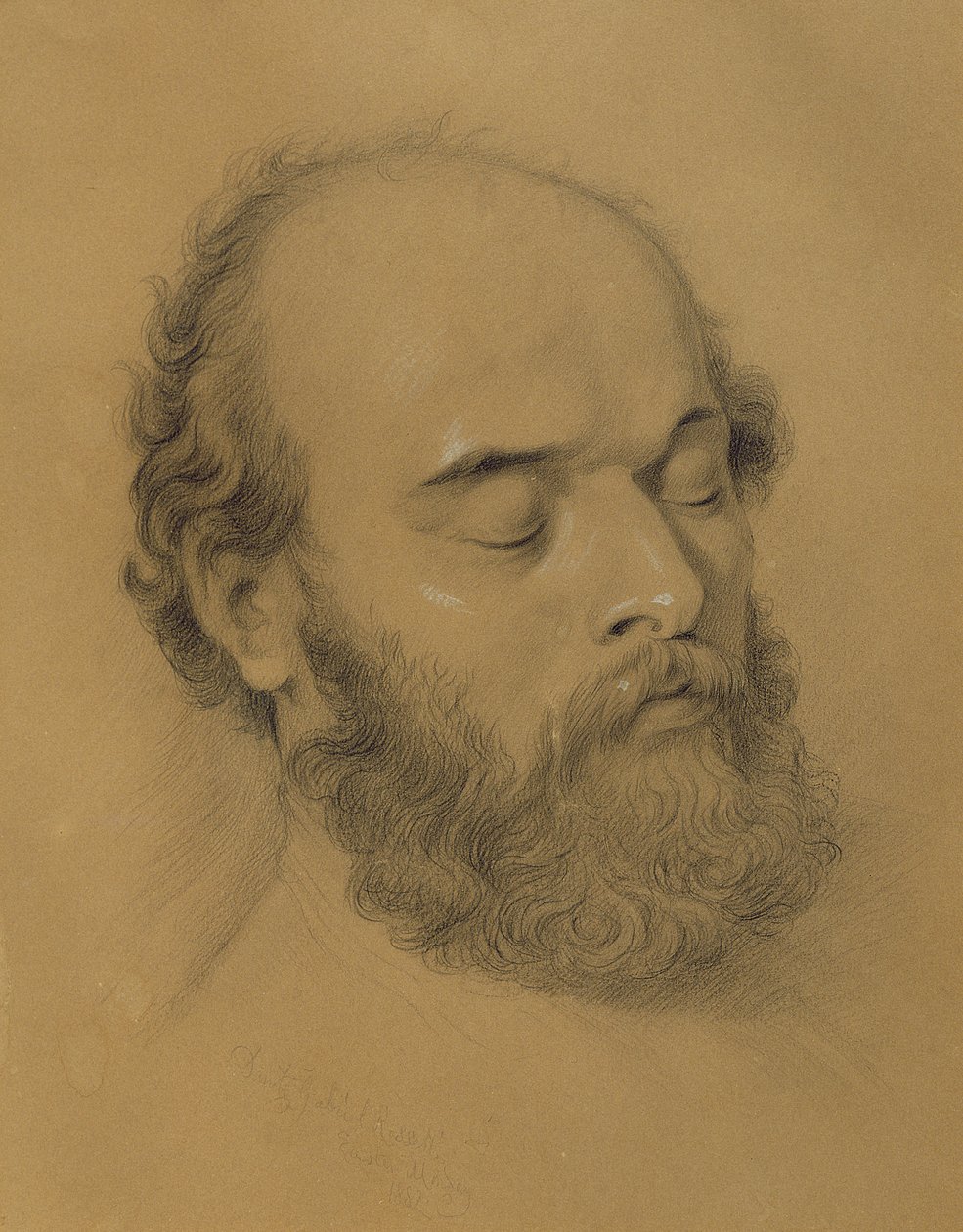Den døde Rossetti av Frederic James Shields