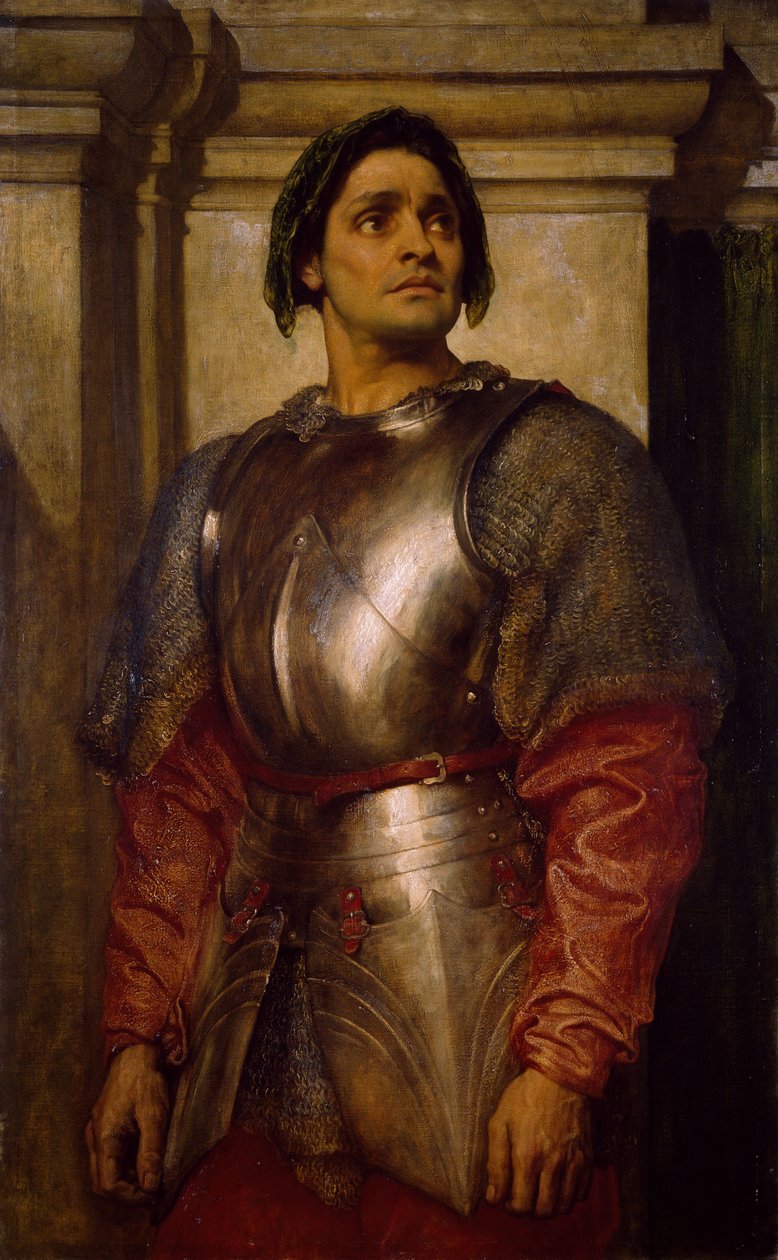 A Condottiere, 1871-72 av Frederic Leighton