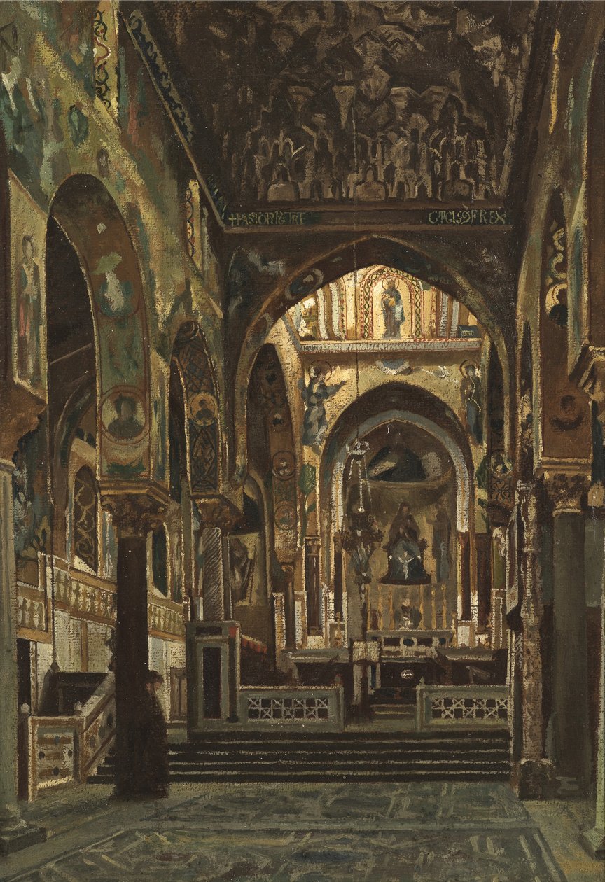 Palatinerkapellet, Palermo av Frederic Leighton