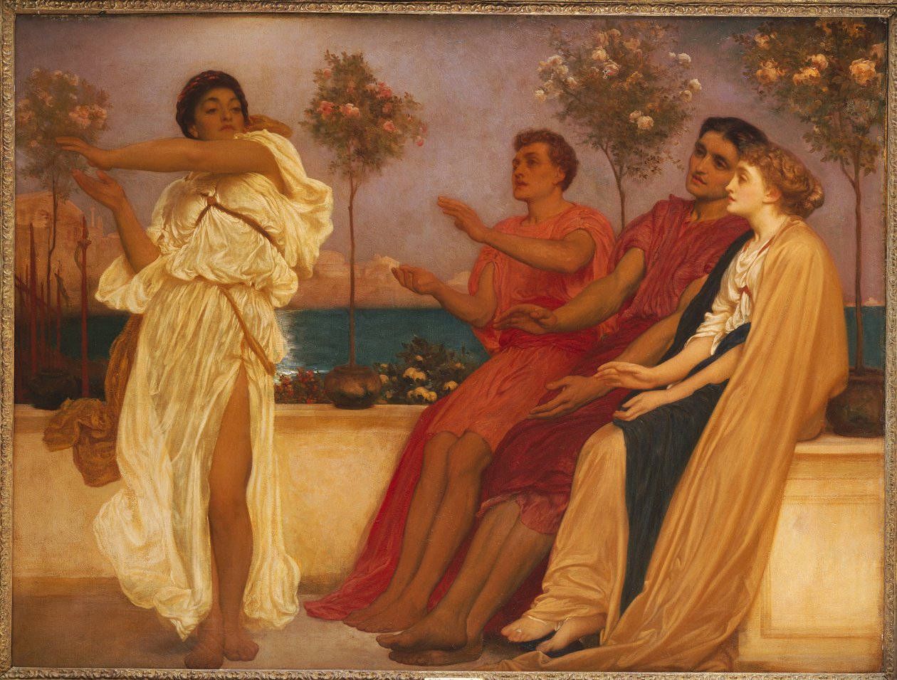 Gresk jentedans av Frederic Leighton
