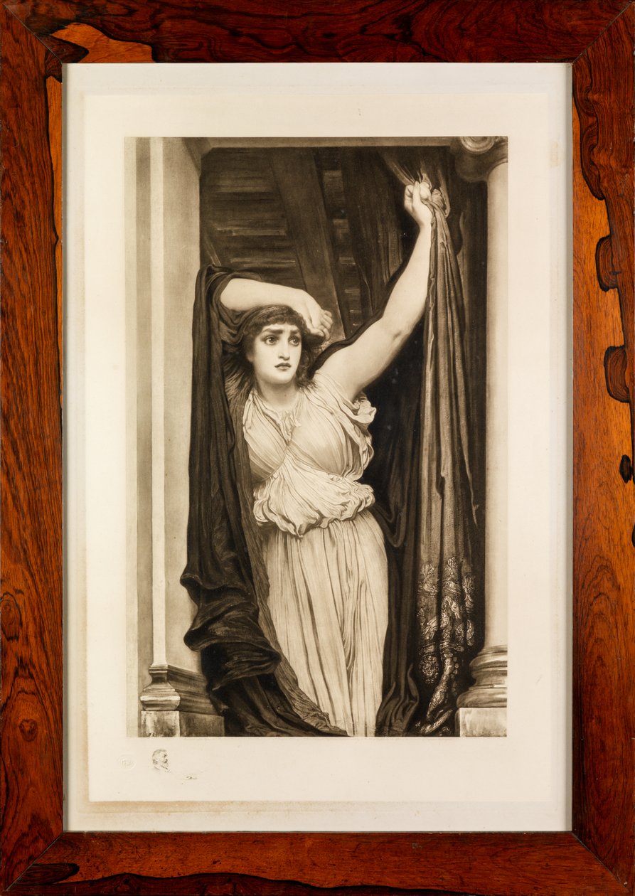 Last Watch of Hero (fotogravyr) av Frederic Leighton