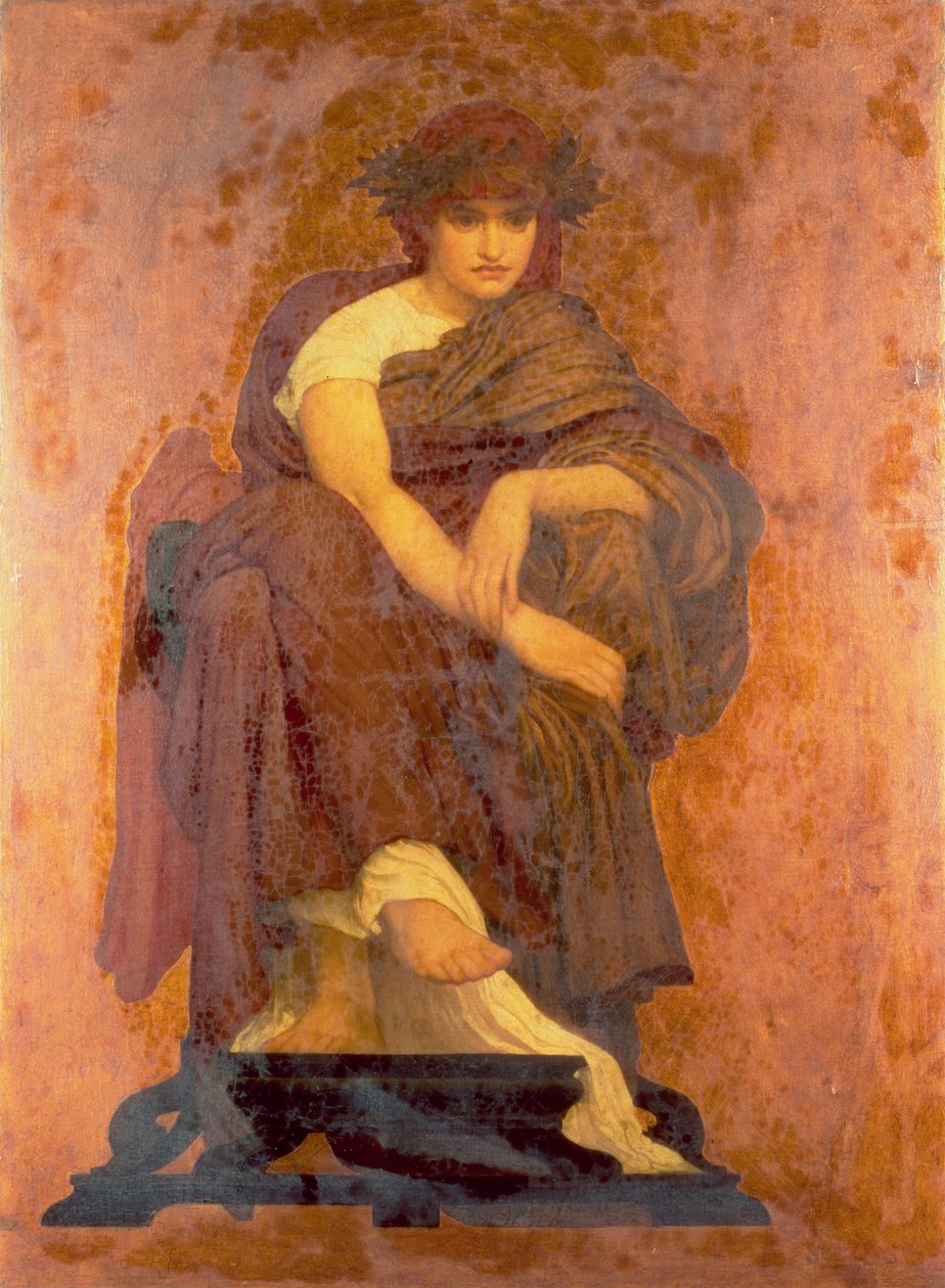 Mnemosyne, Musenes mor av Frederic Leighton