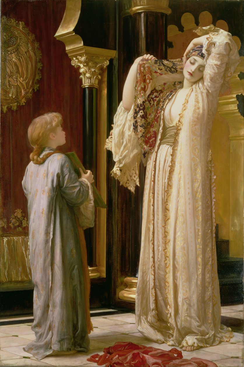 Haremets lys, ca. 1880 av Frederic Leighton