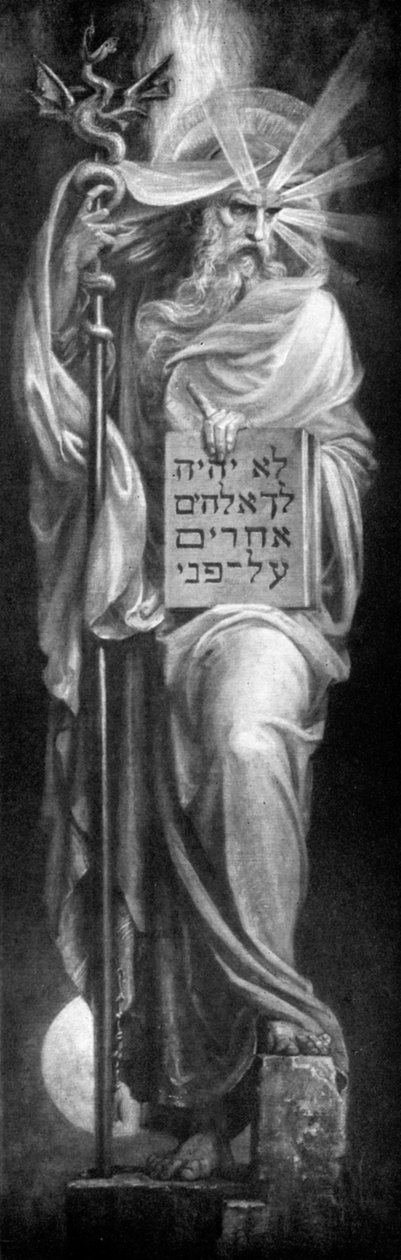 Moses, 1926. av Frederic Shields