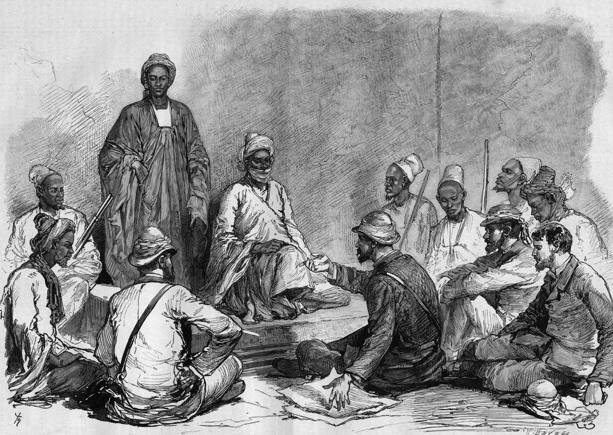 Mission Gallieni i Niger av Frederic de Haenen