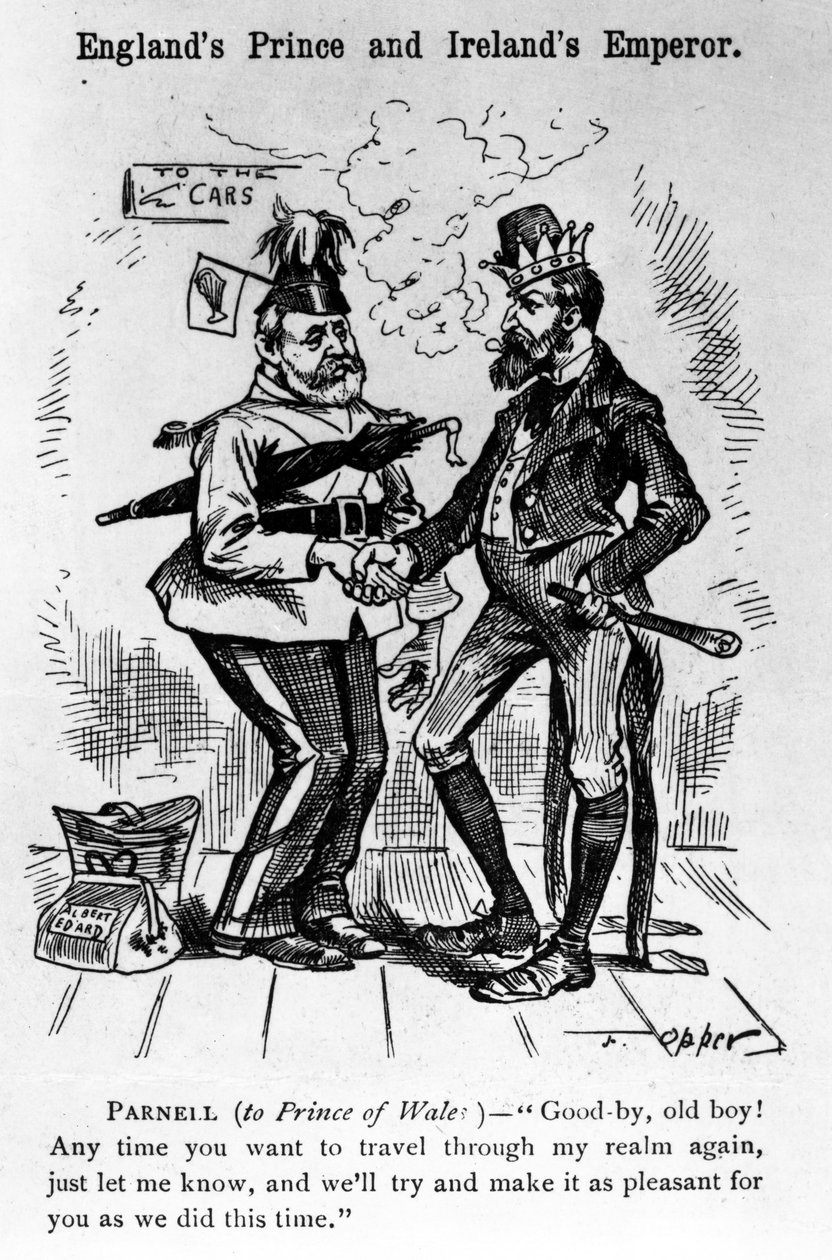 Englands prins og Irlands keiser, illustrasjon fra 