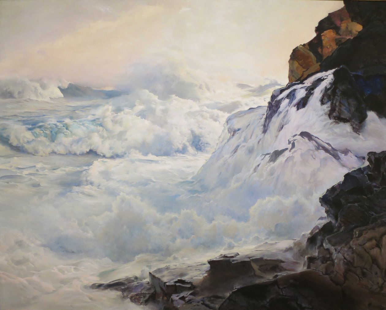 Smothering Surf av Frederick Judd Waugh