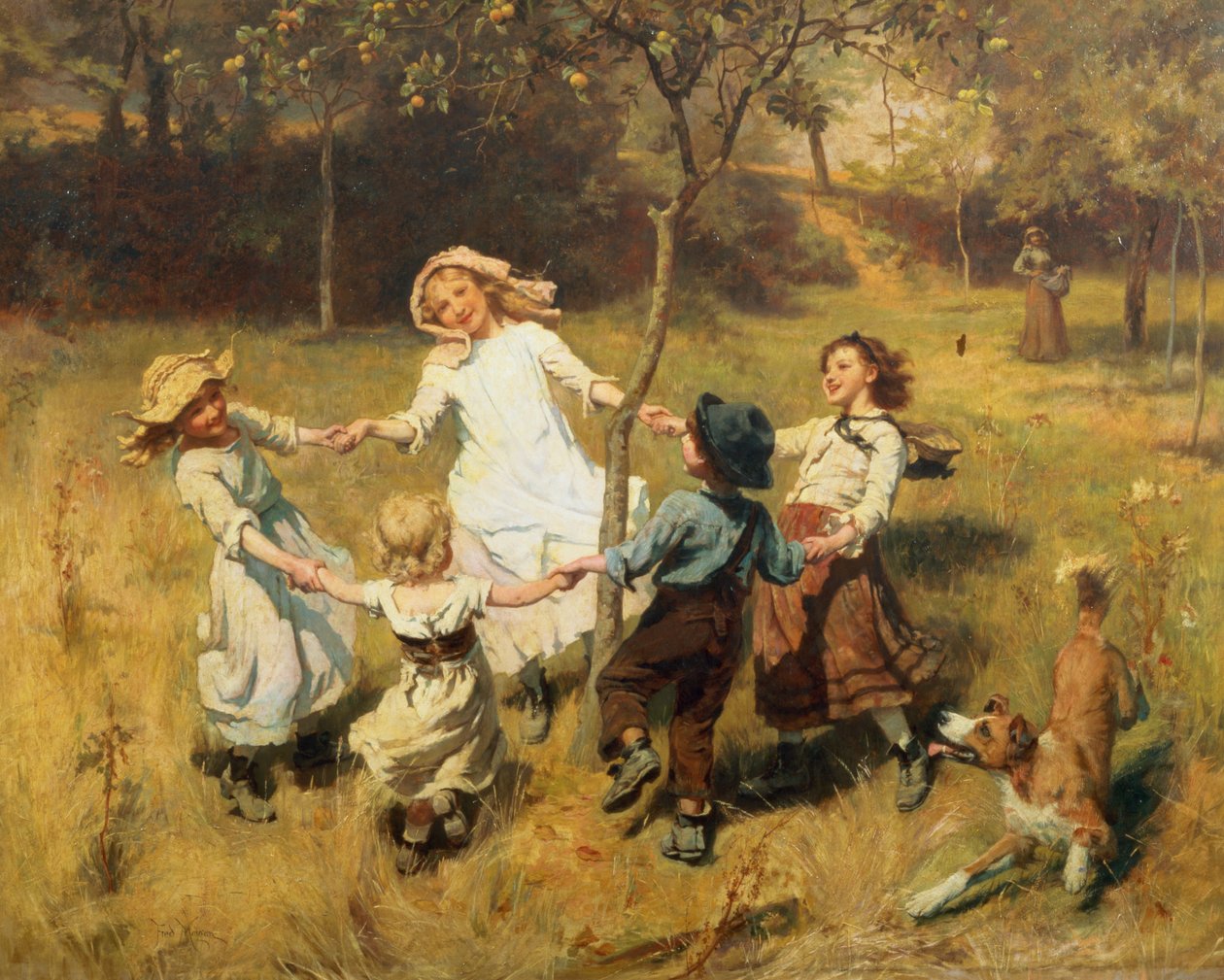 Ring-a-Ring-a-Roses-Oh av Frederick Morgan